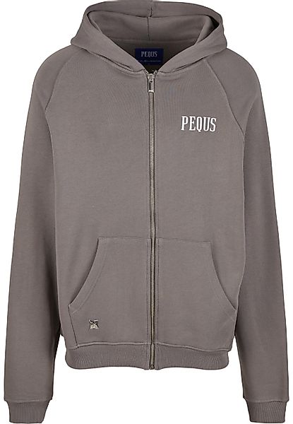 PEQUS Sweatjacke "PEQUS PEQUS Back Logo Zip Hoodie" günstig online kaufen