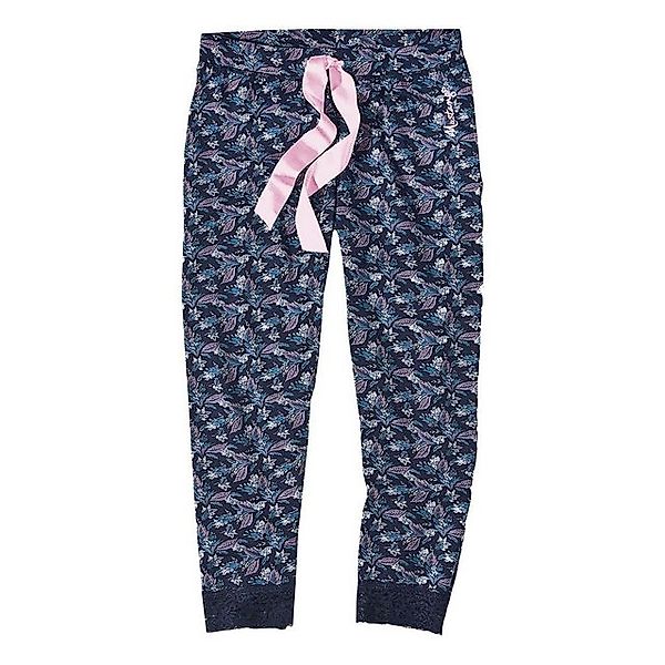 MUSTANG Pyjamahose Ladies long Pant mit großer Satinschleife günstig online kaufen