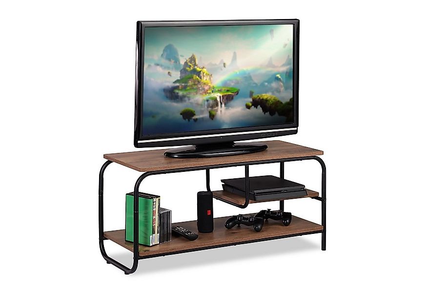 relaxdays TV-Regal TV Board mit Ablage günstig online kaufen
