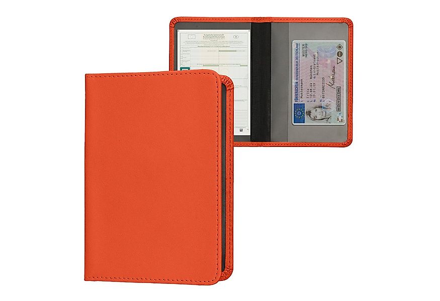 kwmobile Etui Fahrzeugschein Hülle mit Kartenfächern Kunstleder Hülle Fahrz günstig online kaufen