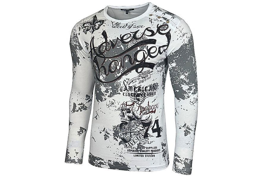 Baxboy Longshirt Baxboy Herren Longsleeve Langarmshirt Shirt Mit Rundhalskr günstig online kaufen