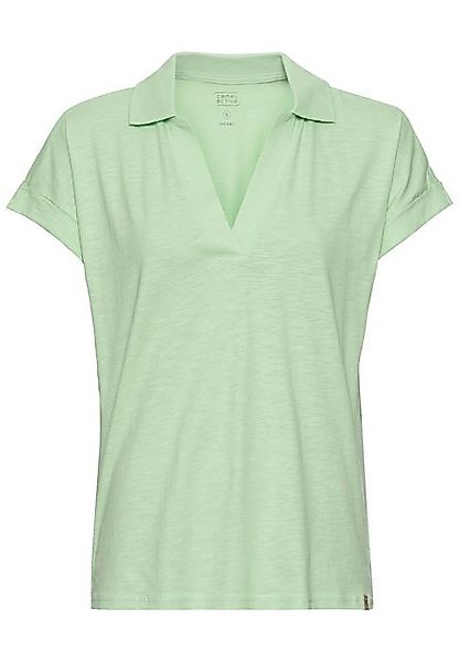 camel active T-Shirt T-Shirt mit Polokragen günstig online kaufen