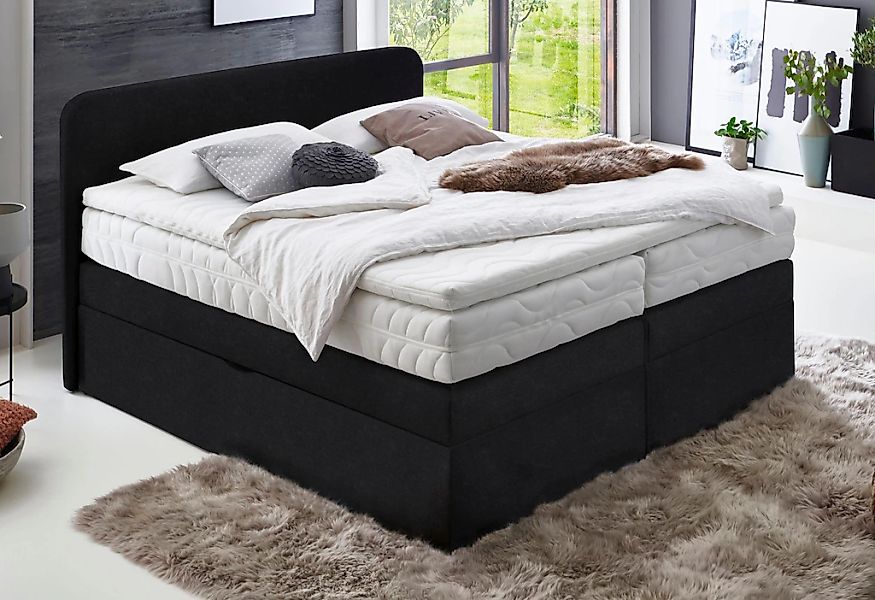 Westfalia Schlafkomfort Boxspringbett wahlweise mit Bettkasten günstig online kaufen