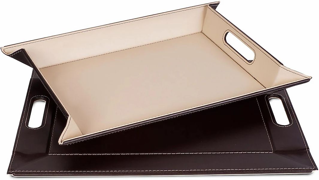 freeform Tablett "DUO, 2-farbiges Wendetablett, Tablett und Tisch-Set in ei günstig online kaufen