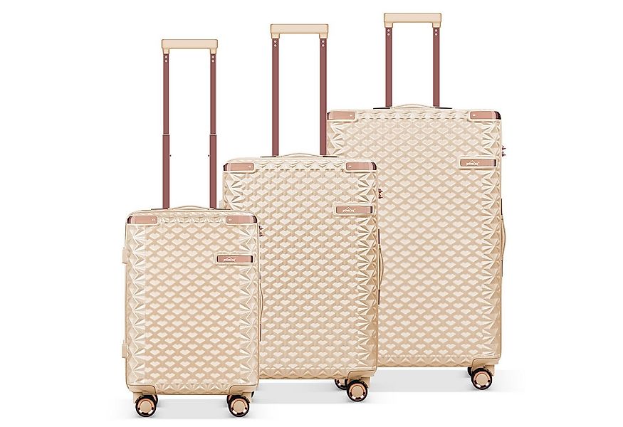 HOMELUX Kofferset Kofferset Reisekoffer 3er Set Hartschalen Koffer Trolley günstig online kaufen
