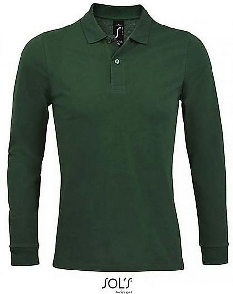 SOLS Langarm-Poloshirt Herren Long-Sleeve Piqué Polo günstig online kaufen