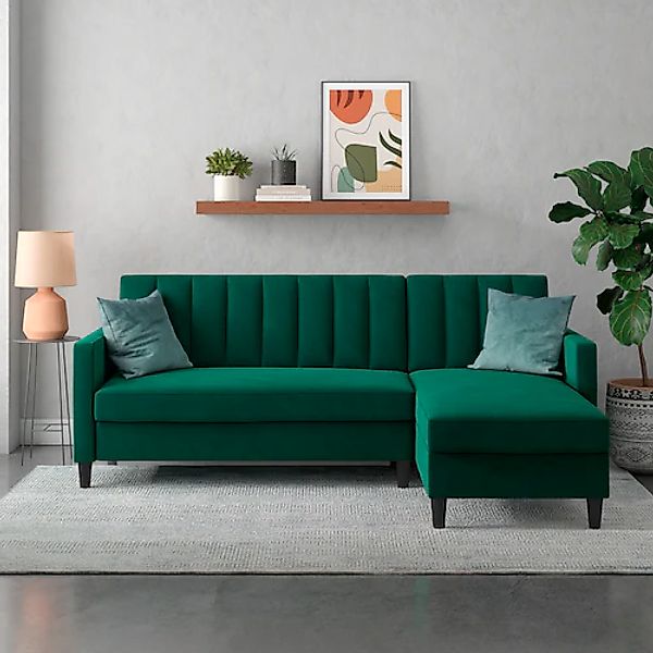 Dorel Home Ecksofa »Celine, L-Form,« mit Bett-Funktion und Stauraum. Recami günstig online kaufen