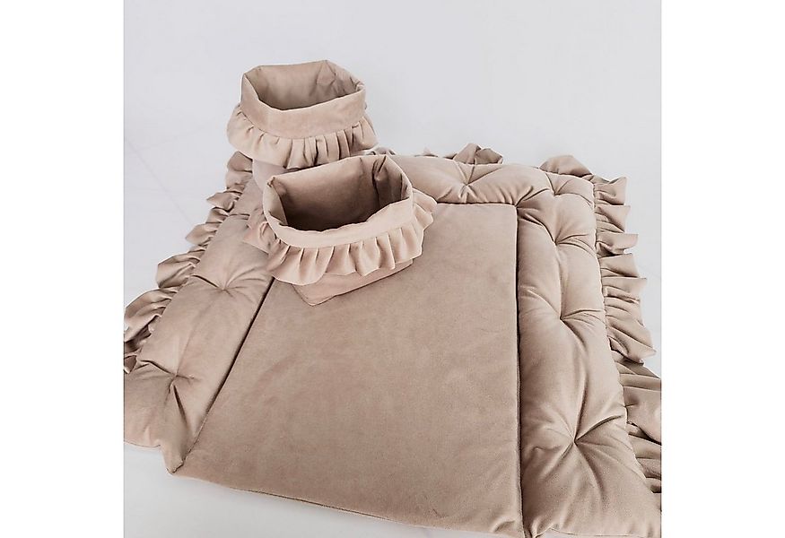 Baby Fancyroom Wickelauflage Samt Wickelauflage mit Rüschen Wickelunterlage günstig online kaufen