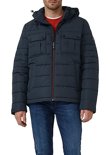s.Oliver Steppjacke mit Kapuze und Kordelzug günstig online kaufen