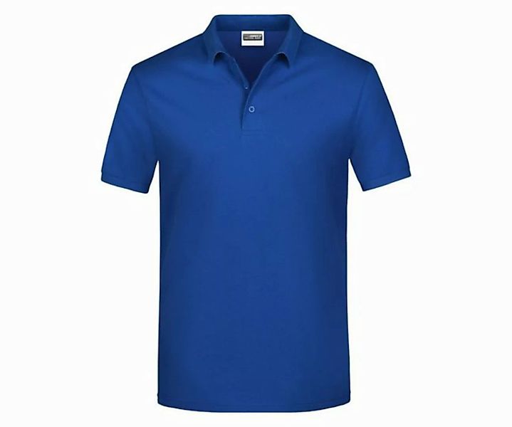 James & Nicholson Poloshirt Pique Herren Kurzarm Basic Baumwolle günstig online kaufen