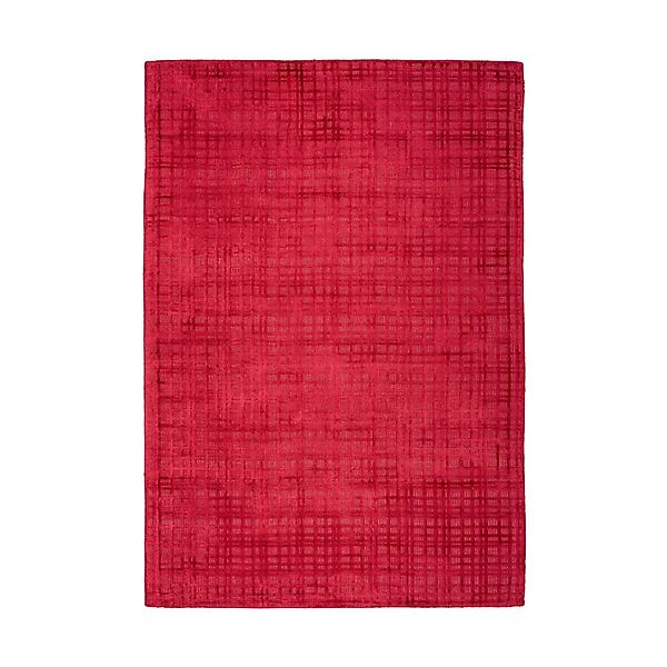 Qiyano Teppich Kurzflorteppich Carolina 100 Rot günstig online kaufen