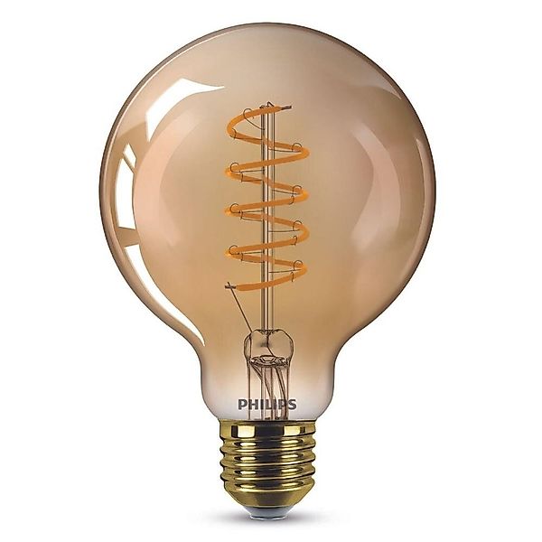 Philips Vintage LED Filament Lampe ersetzt 25W E27 Globe - G93 5,5W 250lm 1 günstig online kaufen