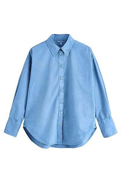 Next Langarmhemd Gewaschenes übergroße Bluse aus günstig online kaufen
