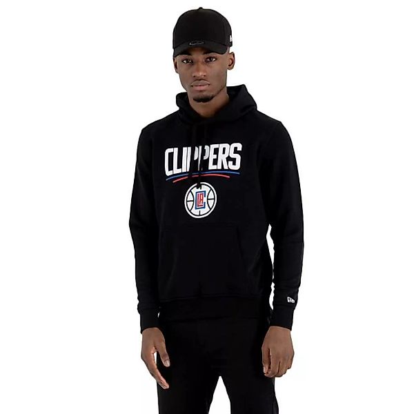 New Era Team Logo Po Los Angeles Clippers Kapuzenpullover XL Black günstig online kaufen