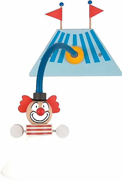 niermann Wandleuchte »Clown«, 1 flammig, Leuchtmittel E14   ohne Leuchtmitt günstig online kaufen
