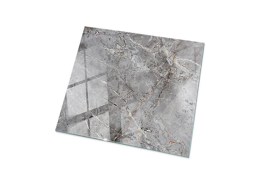 Tulup Tischplatte Glasplatte für Couchtisch Natürliches Marmormuster Bodenp günstig online kaufen