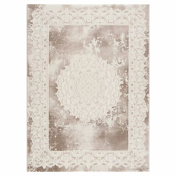 Sanat Teppich Harmony beige B/L: ca. 160x220 cm günstig online kaufen