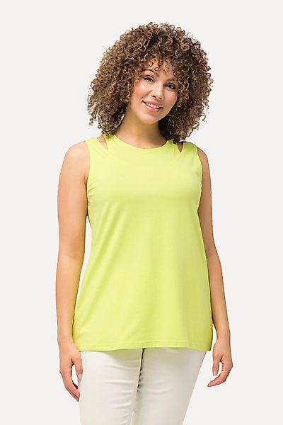 Ulla Popken Longtop Top 2-in-1-Optik Rundhals günstig online kaufen