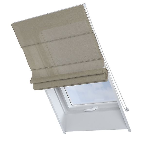 Dekoria Dachfenster-Raffrollo Rimini, dunkelbeige, 50 x 60 cm günstig online kaufen