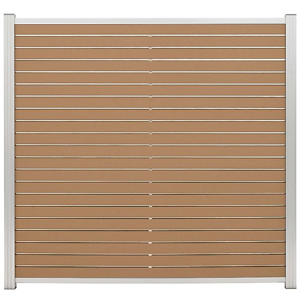 GartenLand Rhombus WPC Zaun Set Stockholm ca. 180 x 180 cm Sichtschutz Stec günstig online kaufen