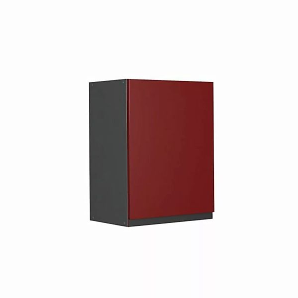 Vicco Hängeschrank Küchenschrank J-Shape 45 cm Anthrazit/Rot günstig online kaufen
