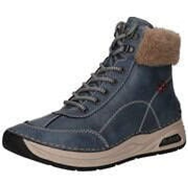 Rieker Schnür Boots Damen blau günstig online kaufen