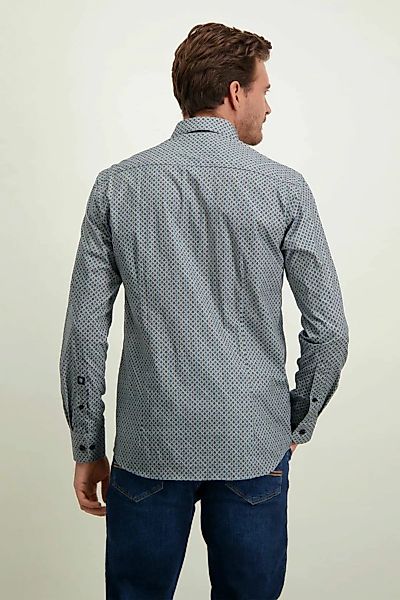 State Of Art Regular-Fit Hemd mit Allover-Muster - Größe XXL günstig online kaufen
