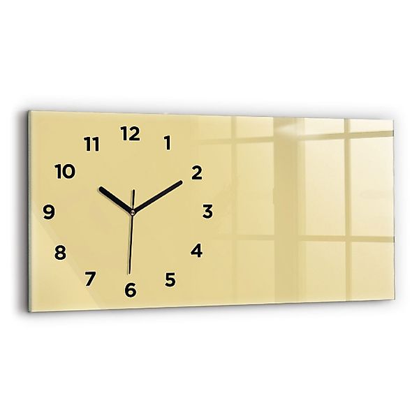 Tulup Wanduhr Wanduhr Glasuhr Rechteckige Wanduhr günstig online kaufen
