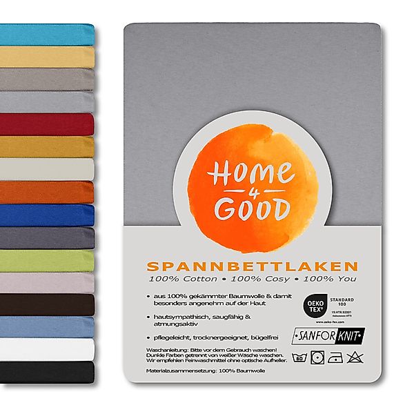 home4good Spannbettlaken viele Größen, viele Farben, günstig online kaufen