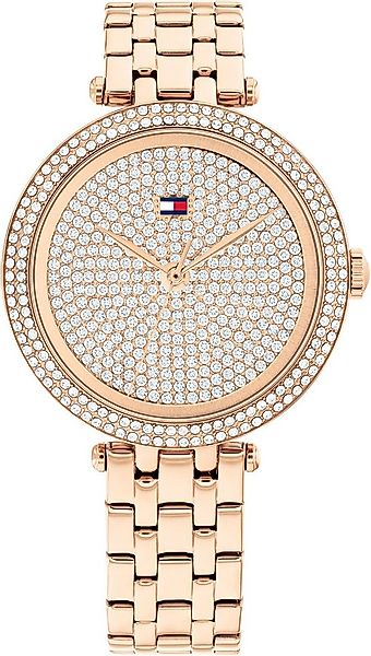 Tommy Hilfiger Quarzuhr NATALIE 1782761, Armbanduhr, Damenuhr, Edelstahlarm günstig online kaufen