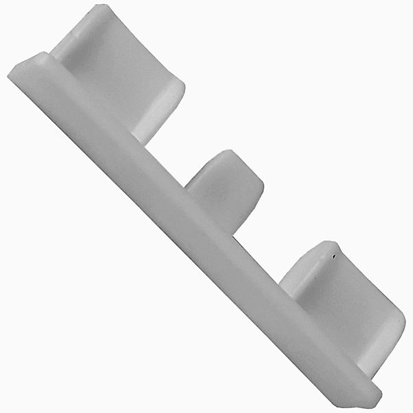 Bestlivings Gardinenschiene, 1/2-läufig, gesteckt, geklemmt, Kunststoff, günstig online kaufen