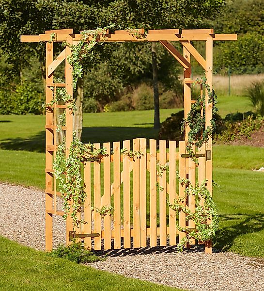 promadino Rosenbogen Pergola Anke, BxTxH: 200x60x210 günstig online kaufen