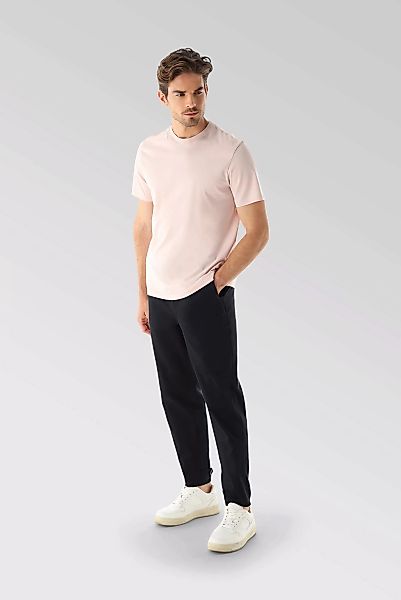 Rundhals Jersey T-Shirt Relaxed Fit günstig online kaufen