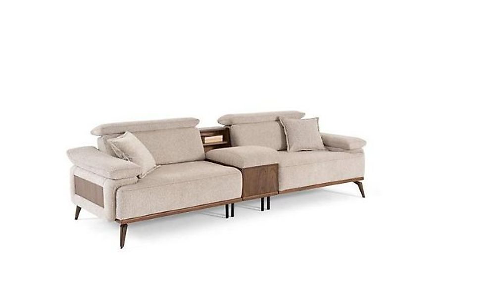 Xlmoebel 4-Sitzer Luxuriöses Viersitzer-Sofa aus Stoff für das Wohnzimmer - günstig online kaufen