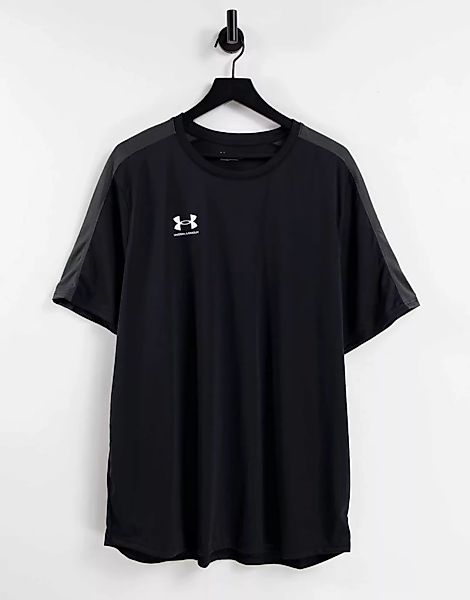 Under Armour – Football Challenger – Trainings-T-Shirt in Schwarz günstig online kaufen