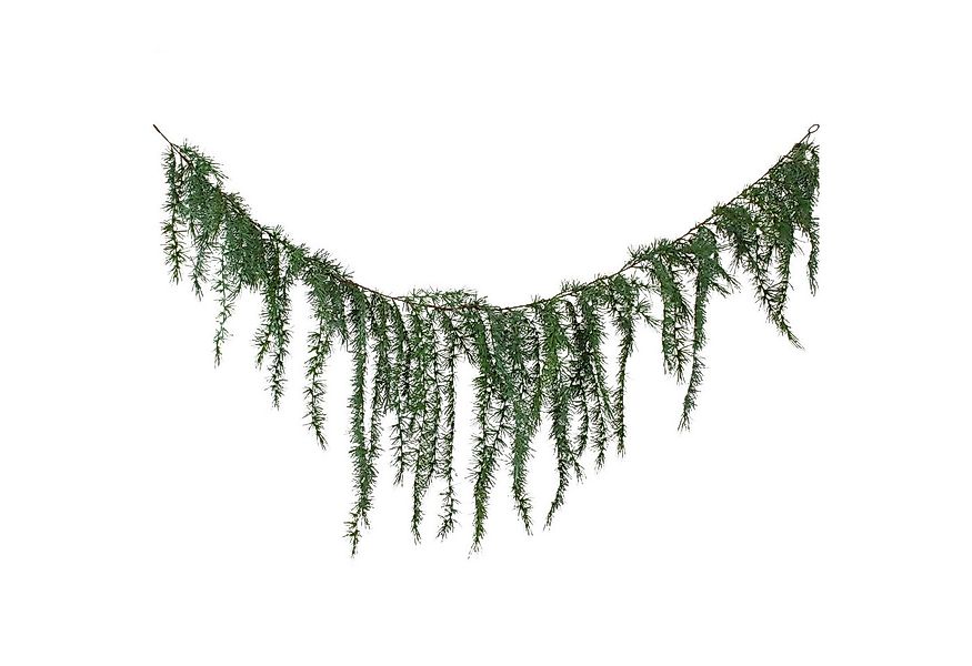 Kunstgirlande Künstliche CEDERNGIRLANDE 190cm. Zeder, Zederngirlande. GRÜN. günstig online kaufen