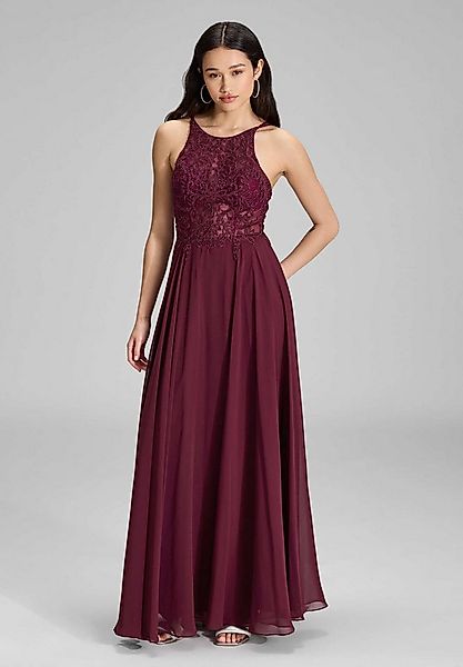 Hey Kyla Abendkleid - Abendkleid mit Stickerei und Chiffonrock Taillierter günstig online kaufen