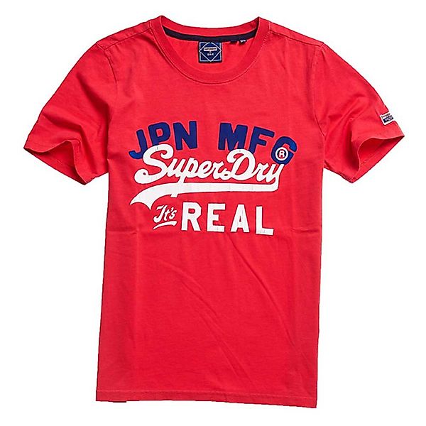 Superdry Vintage Logo Ac Kurzarm T-shirt 2XS Campus Red günstig online kaufen