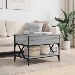 vidaXL Couchtisch Couchtisch Grau Sonoma 70x50x50 günstig online kaufen