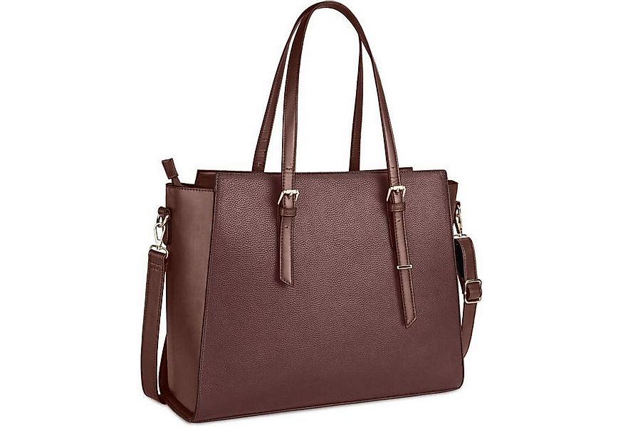 LuxusKollektion Shopper Handtasche Damen Shopper Schwarz Groß 15.6 Zoll Ele günstig online kaufen