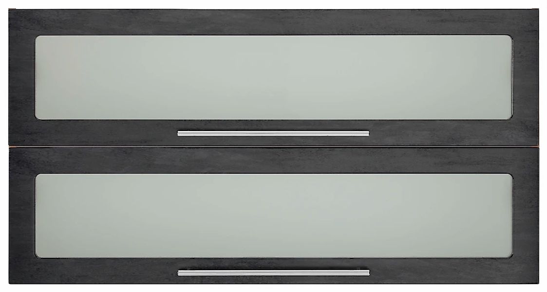 KOCHSTATION Glashängeschrank "KS-Samos" mit 2 Klappen günstig online kaufen