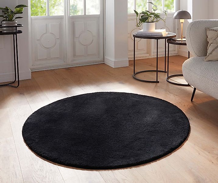 TaraCarpet Teppich Supersoft Kurzflorteppich Fiona Uni, günstig online kaufen