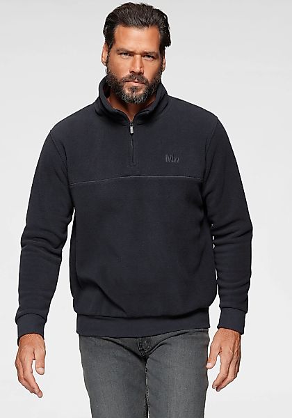 Mans World Fleecepullover, für die Übergangszeit aus Fleece, schnelltrockne günstig online kaufen