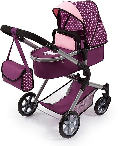 Bayer Kombi-Puppenwagen City Neo, Pflaume günstig online kaufen