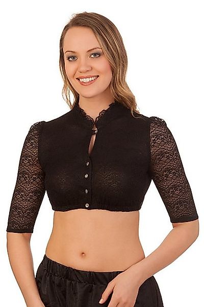 MarJo Dirndlbluse Dirndlbluse - ANNA-MADLENKA - schwarz günstig online kaufen