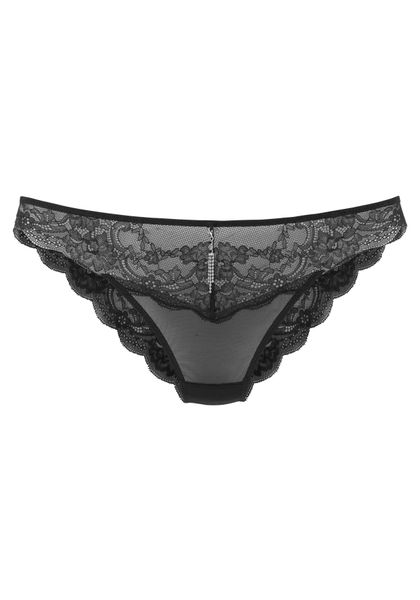 LASCANA Tanga aus dezent transparenter Spitze günstig online kaufen