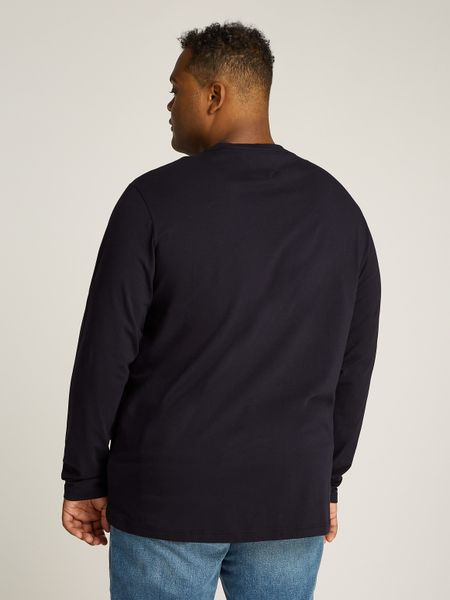 Tommy Hilfiger Longsleeve mit Elasthan Farbe marine Größe: 3XL günstig online kaufen