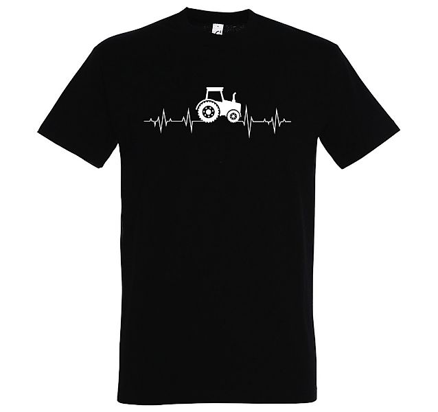 Youth Designz T-Shirt Heartbeat Traktor Herren Shirt mit trendigem Frontpri günstig online kaufen