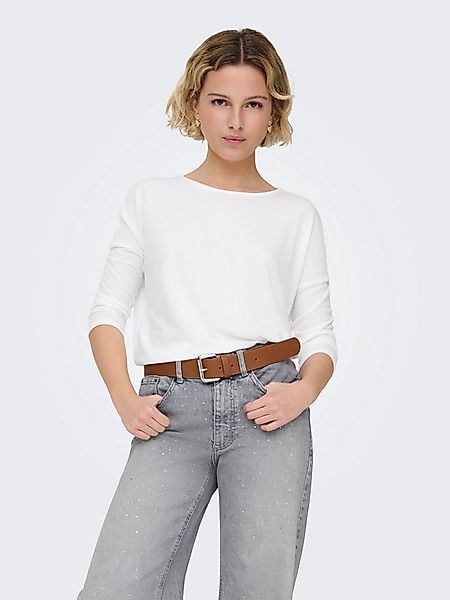 ONLY 3/4-Arm-Shirt ONLGLAMOUR 3/4 TOP JRS NOOS Materialmix, loose fit günstig online kaufen