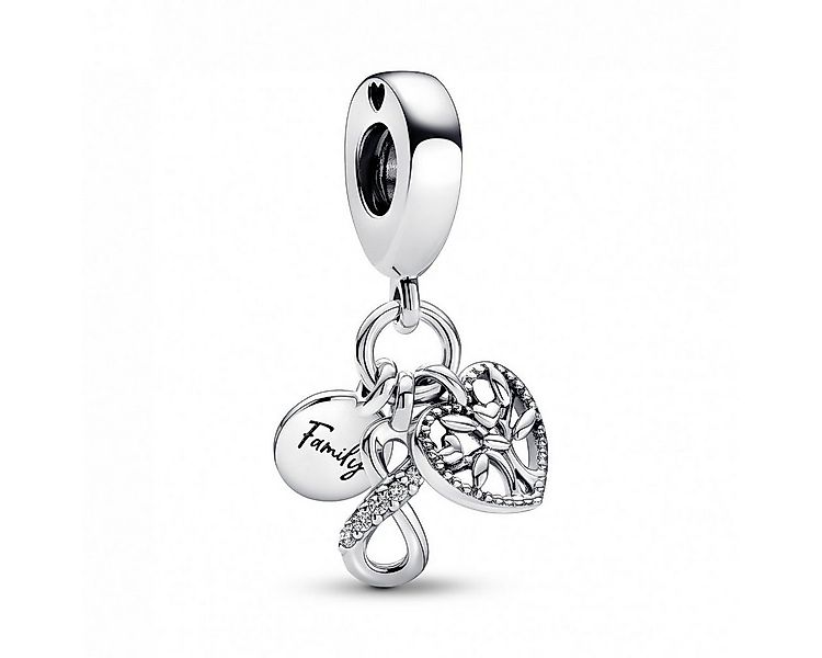 Pandora Charm-Einhänger Pandora Family Infinity Triple Charm-Anhänger 79220 günstig online kaufen